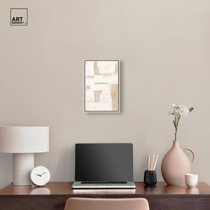 Plastered Planes III Canvas by Art Remedy
