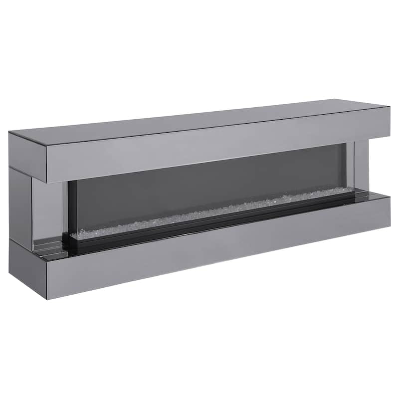 Vallerie 71" TV Stand With Visual Flame Box