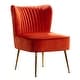 preview thumbnail 33 of 85, Haven Contemporary Velvet Upholstered Accent Chair
