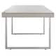preview thumbnail 20 of 37, SAFAVIEH Cael Modern Industrial Farmhouse Dining Table - 59 in. W x 33 in. D x 30 in. H