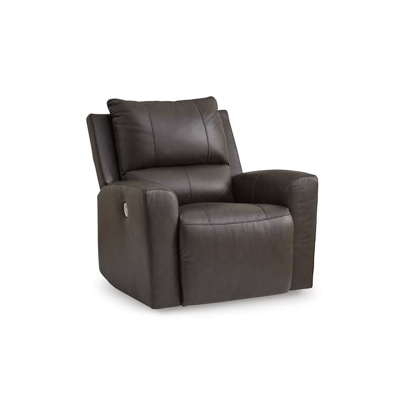 Signature Design by Ashley Boxmere Dark Brown Power Rocker Recliner