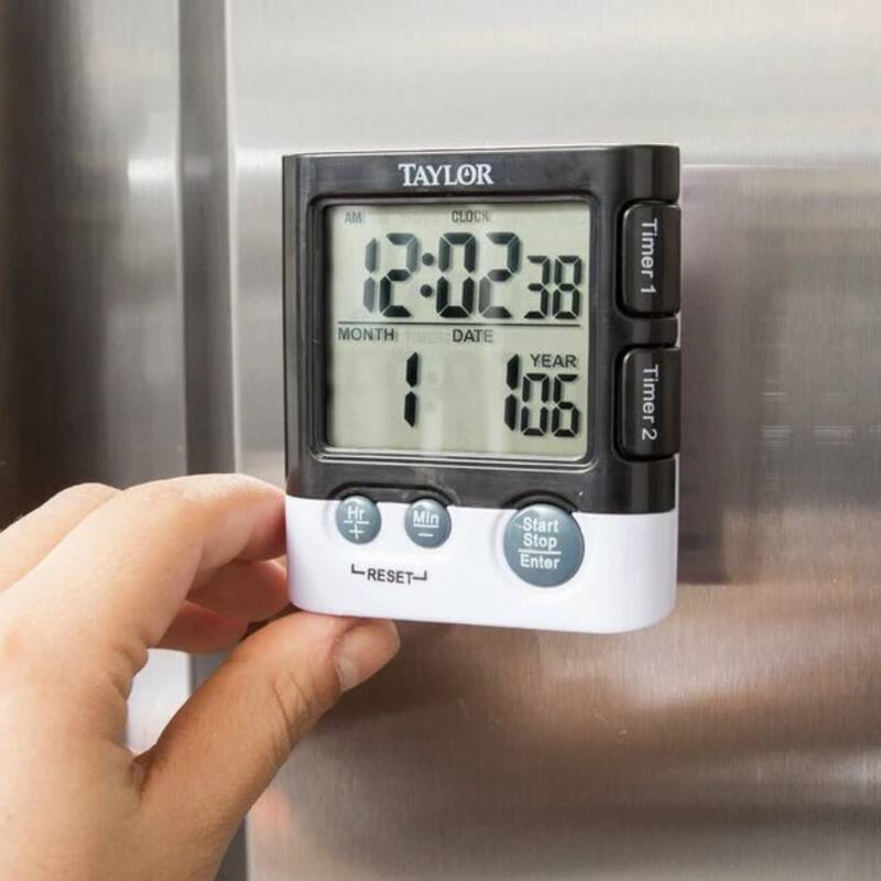 Taylor Digital Dual Event Cooking Timer/Alarm Clock
