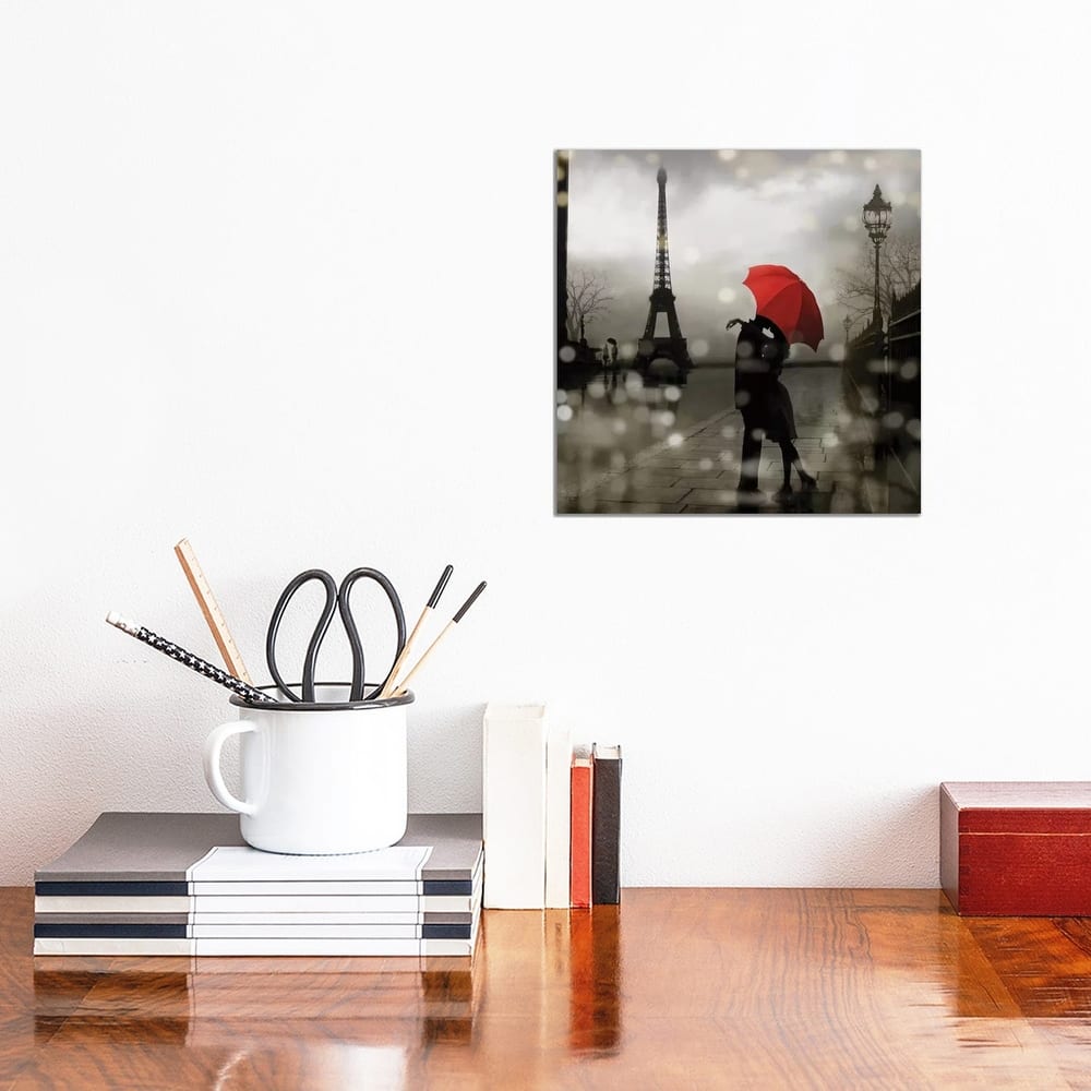 iCanvas "Paris Romance" by Kate Carrigan Canvas Print