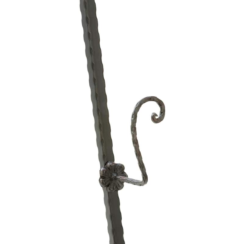 Mahogany Metal 69-inch Floor Easel - 69"