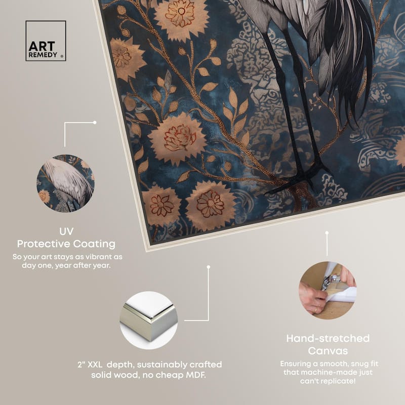 Botanical Bird II Canvas by Art Remedy