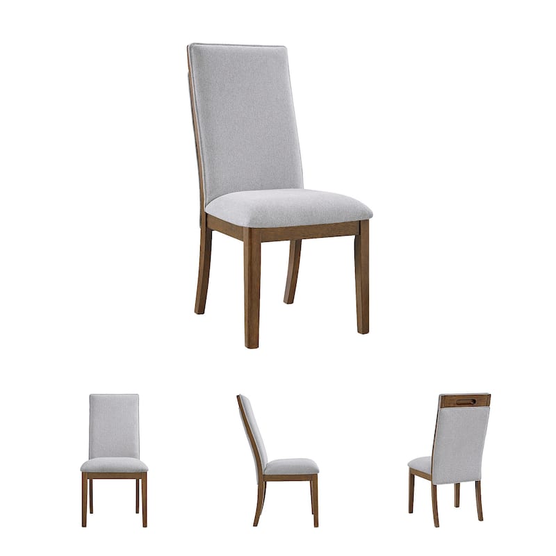 Signature Design by Ashley Lyncott Gray/Brown Dining Chair - 20.13" W x 25.13" D x 40" H