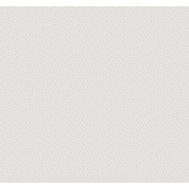 Seabrook Designs Mini Square Geo Unpasted Wallpaper - 27 in. W x 27 ft. L - 27 in. W x 27 ft. L - Metallic Pearl and Silver Glitter
