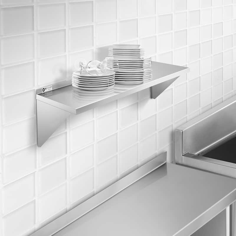 Stainless Steel Shelf NSF Commercial Kitchen Wall Shelving