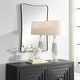 preview thumbnail 2 of 4, Uttermost Loudon Black Vanity Mirror - 22"W x 34"H x 1"D