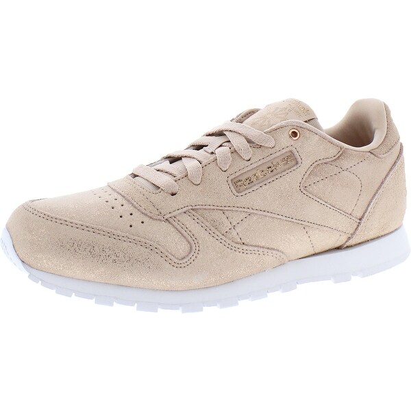 metallic reebok trainers