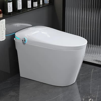 Casta Diva Smart Toilets With Built-in Tank, Pump-assisted, Auto Open Lid Heated Seat Cqta1029