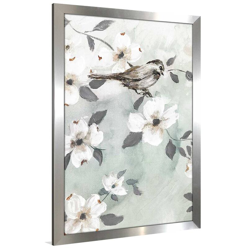 "Spring Solo Serenade II (Vertical)" by Nan Print on Acrylic