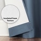 preview thumbnail 52 of 91, Sun Zero Cyrus Thermal Total Blackout Back Tab Curtain Panel, Single Panel