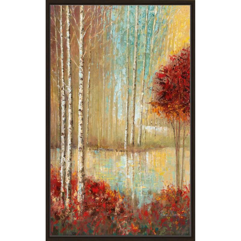 "Emerald Pond" by Ruane Manning Print on Floating Canvas