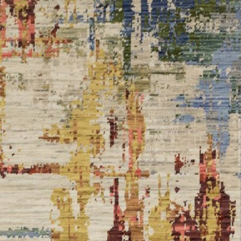 HomeRootsAbstract Modern Rectangle Area Rug