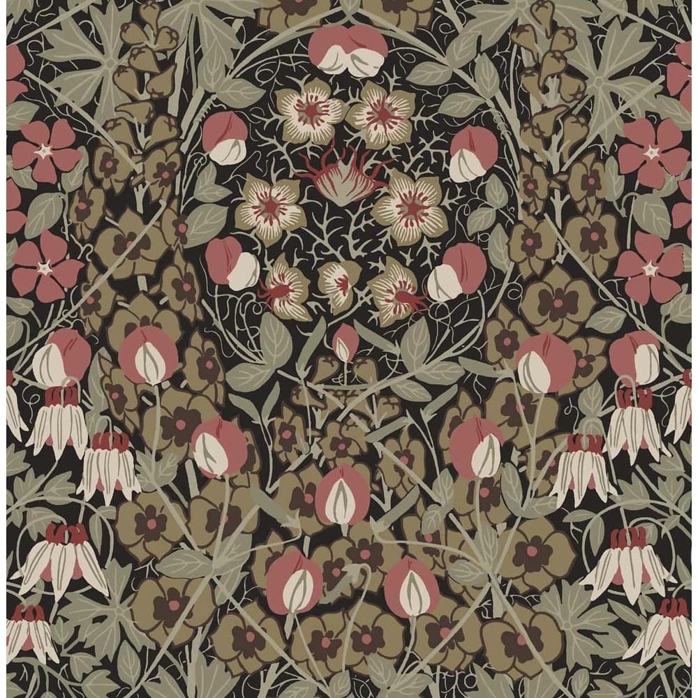 NextWall Tulip Garden Peel and Stick Wallpaper