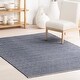 preview thumbnail 19 of 18, Home Conservatory Optic Diamond Handwoven Cotton Area Rug