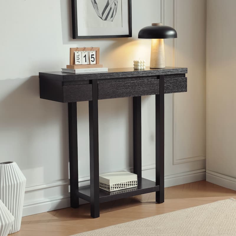 Entryway hallway Console Table with one drawer