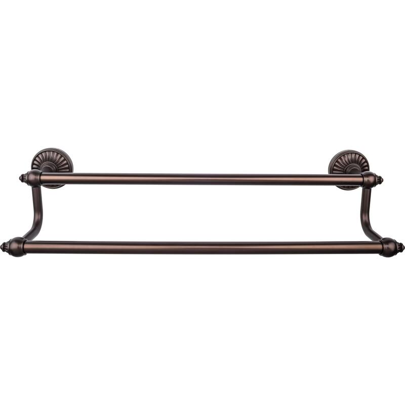 Top Knobs Tuscany Bath 24 Inch Double Towel Bar - Oil Rubbed Bronze