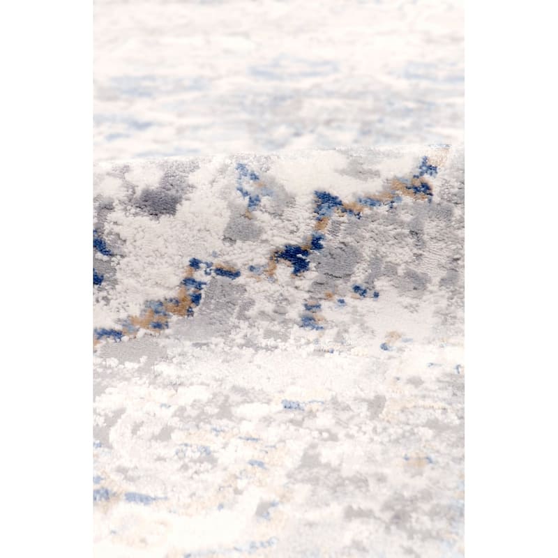 Pasargad Home Turkish Efes Design L. Grey Floral Area Rug