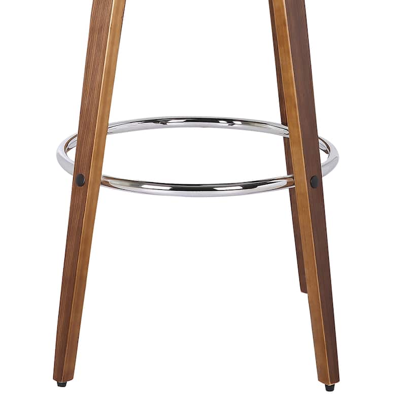 Carson Carrington Solavagen Mid-Century Modern Swivel Counter or Bar Stool
