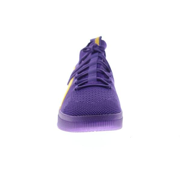Shop Puma Clyde Court Gw Prism Violet Mens Athletic Basketball