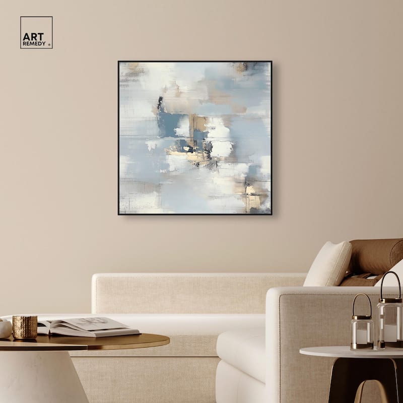 Morning Mist Over the Water Canvas by Art Remedy