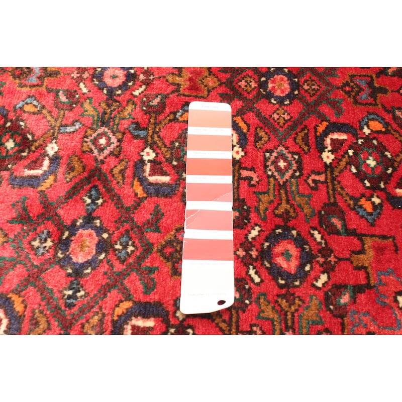 ECARPETGALLERY Hand-knotted Andelz Red Wool Rug - 3'3 x 4'7