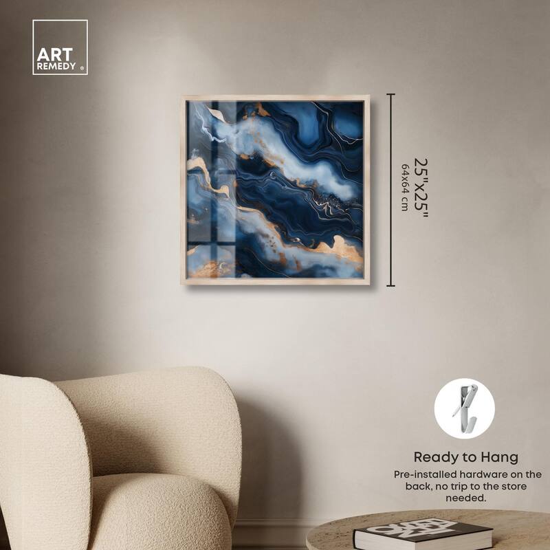 Deep Sea Geode IV Shadowbox by Art Remedy