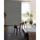 preview thumbnail 16 of 77, GoDear Design 99.99% Blackout & Sheer Natural Woven Adjustable Sliding Panel Track Blinds, Vertical Blinds, 45.8"- 86" W x 96" L