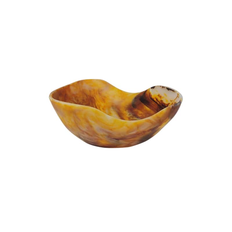 Sm Tortoiseshell Fruit Bowl Dia 13.4" - Tortoiseshell