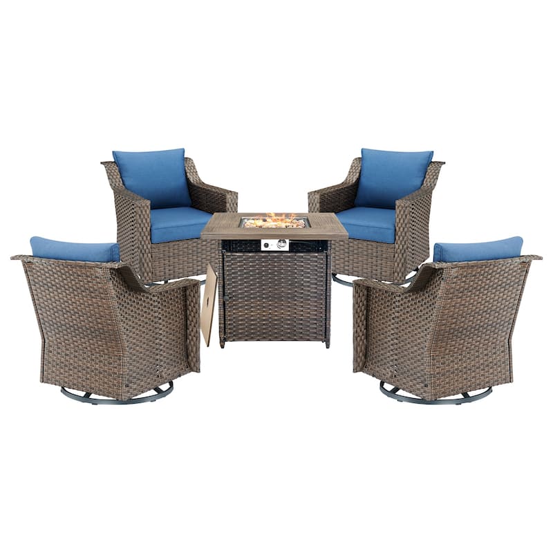 Outdoor Fire Pit Table with Sofa Funiture