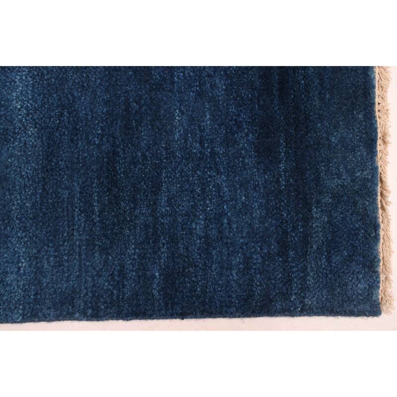 ECARPETGALLERY Hand-knotted Peshawar Ziegler Dark Blue Wool Rug - 5'0 x 6'9
