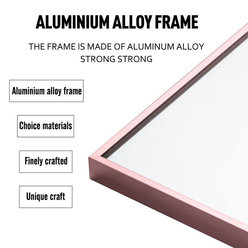 chic Full-Length Mirror Floor Mirror With Standing