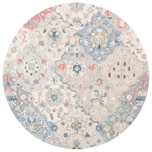 SAFAVIEH Handmade Glamour Noella Floral Wool Rug