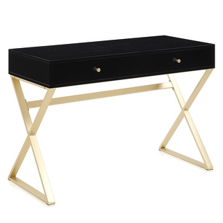 leon mid century desk white - angelo : home