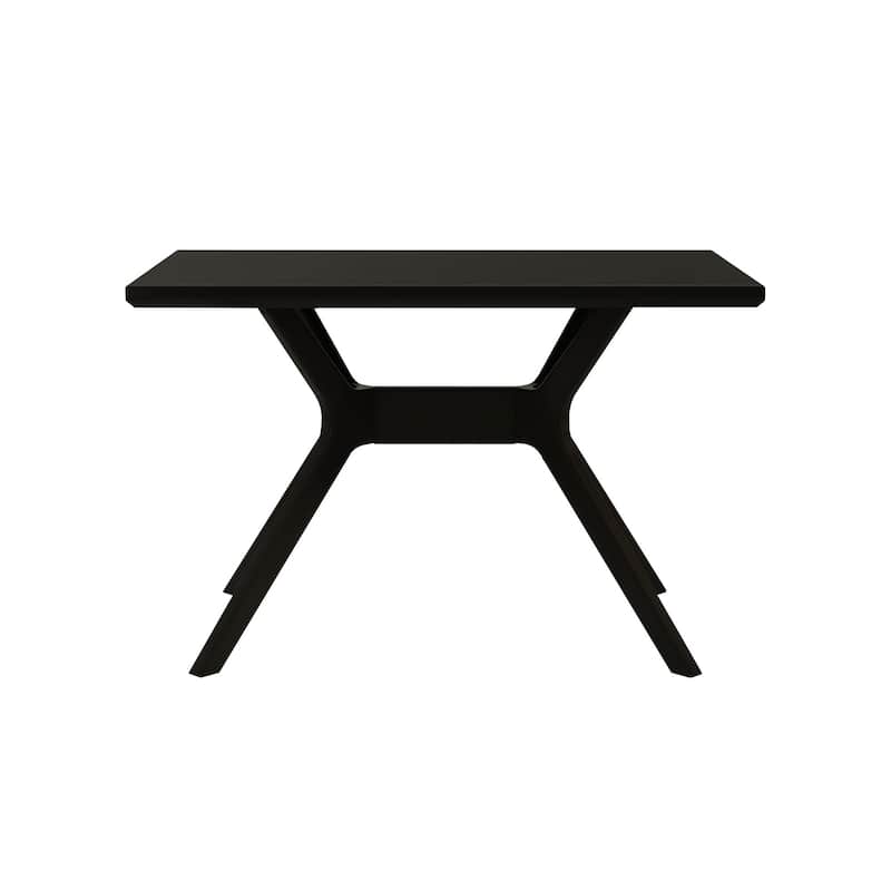 Plank and Beam Verso Rectangular Solid Wood Dining Table - 48"