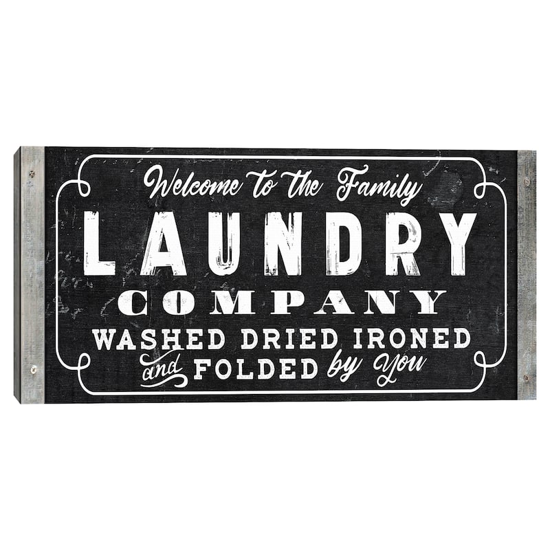 Laundry Company Canvas Art Print