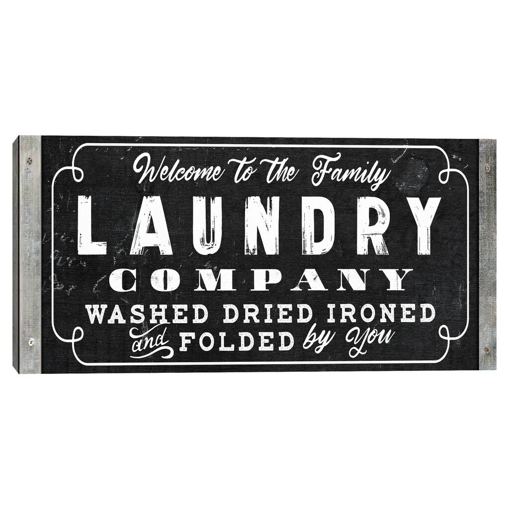 Laundry Company Canvas Art Print