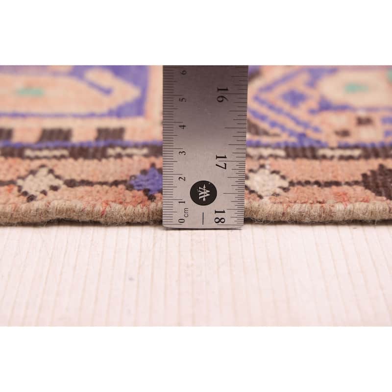 ECARPETGALLERY Hand-knotted Antalya Vintage Copper Wool Rug - 4'4 x 6'8