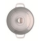 preview thumbnail 1 of 1, Chasseur French Enameled Cast Iron Round Dutch Oven, 4.2-quart