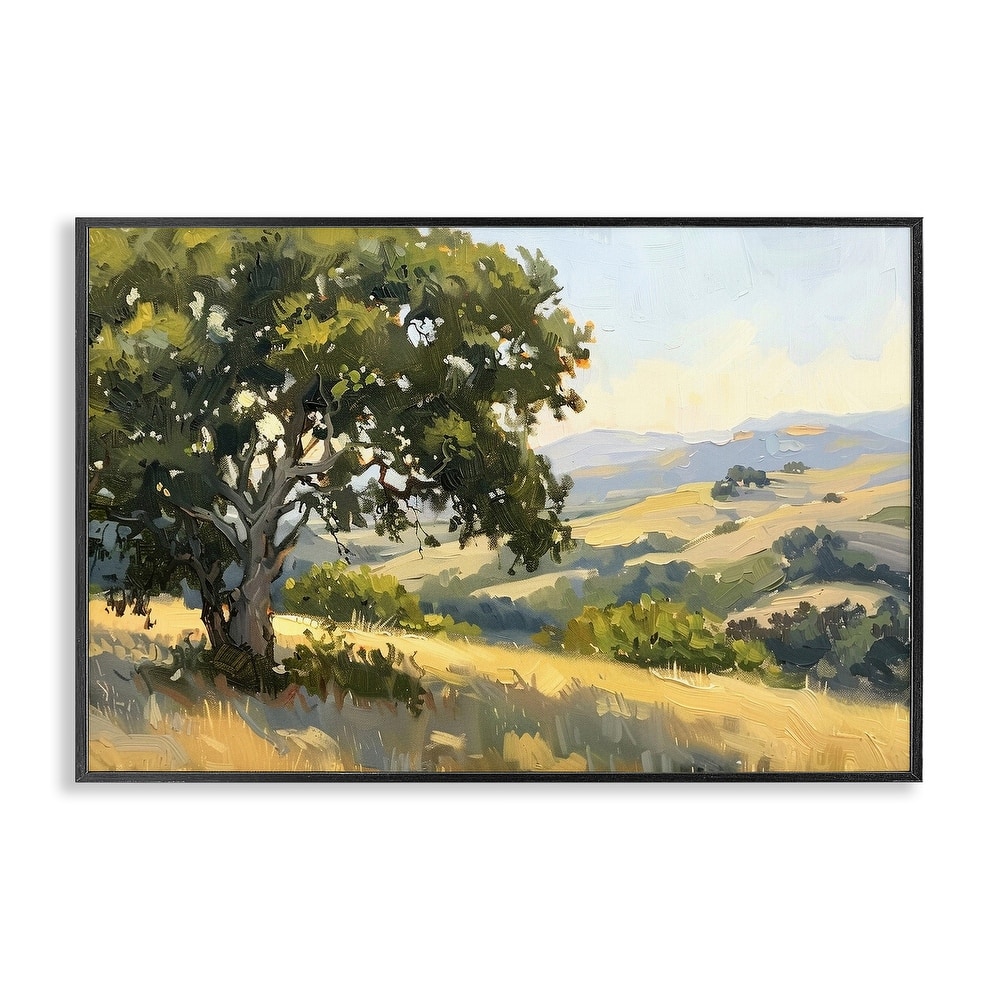 Stupell On The Hilltop Scenery Framed Giclee Art Design By LSR Creative Studio