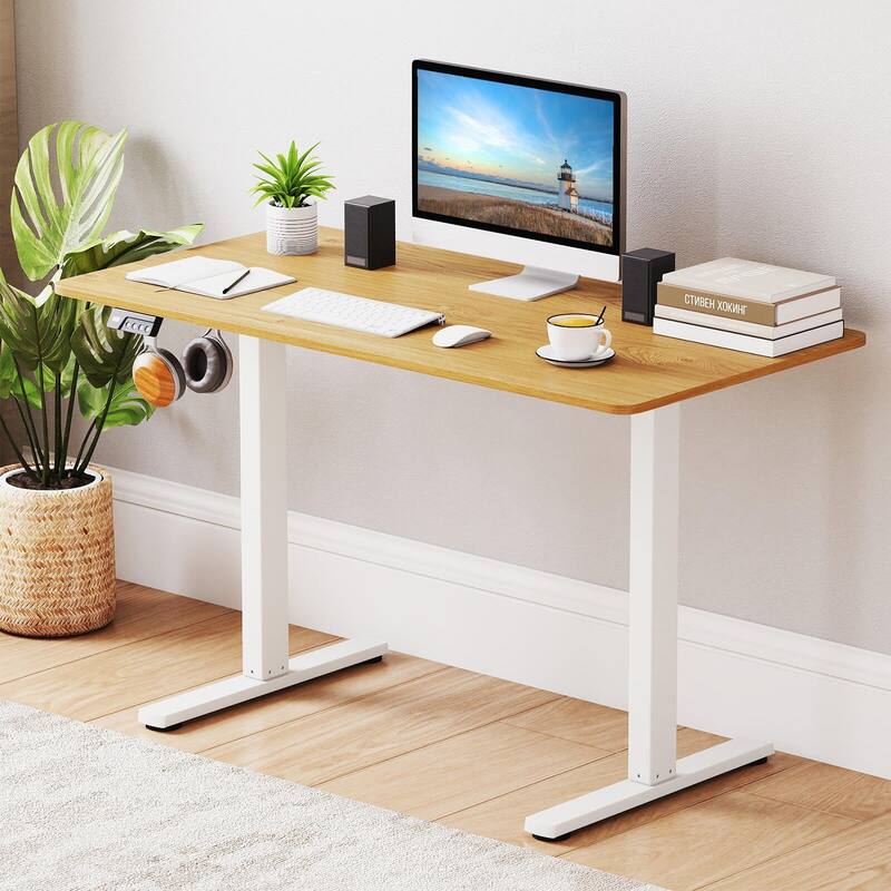Costway Electric Standing Desk Frame with LED Display Memory Positions