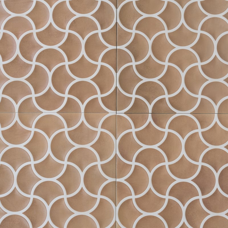 Citadel 13x13 Rustic Terracotta Porcelain Lattice Wall Tile (9.57 sq ft/case) - 9 Pack