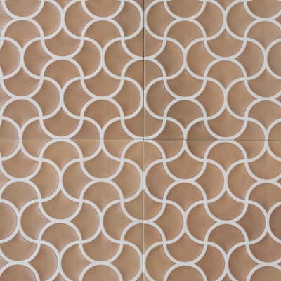 Citadel 13x13 Rustic Terracotta Porcelain Lattice Wall Tile (9.57 sq ft/case) - 9 Pack