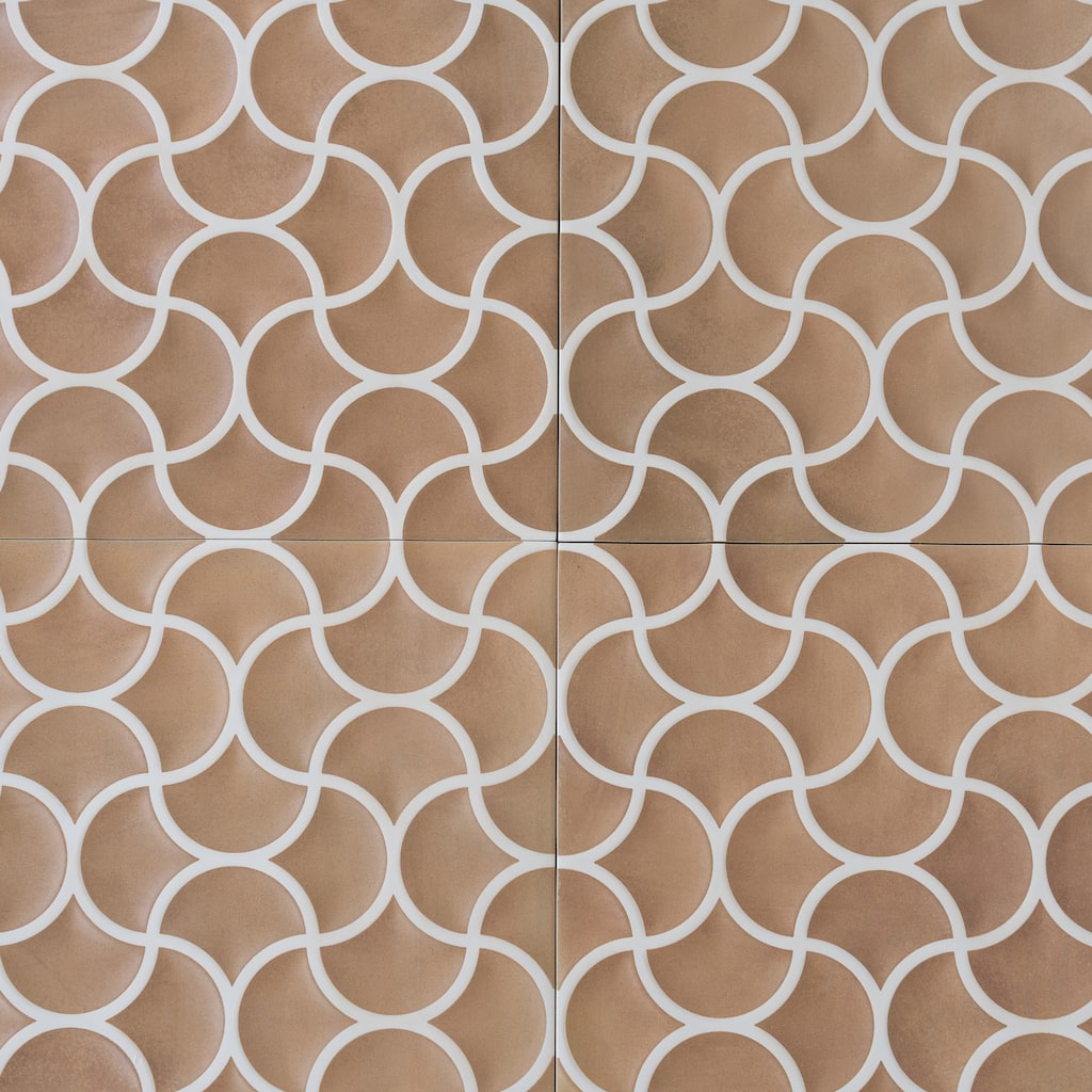 Citadel 13x13 Rustic Terracotta Porcelain Lattice Wall Tile (9.57 sq ft/case) - 9 Pack