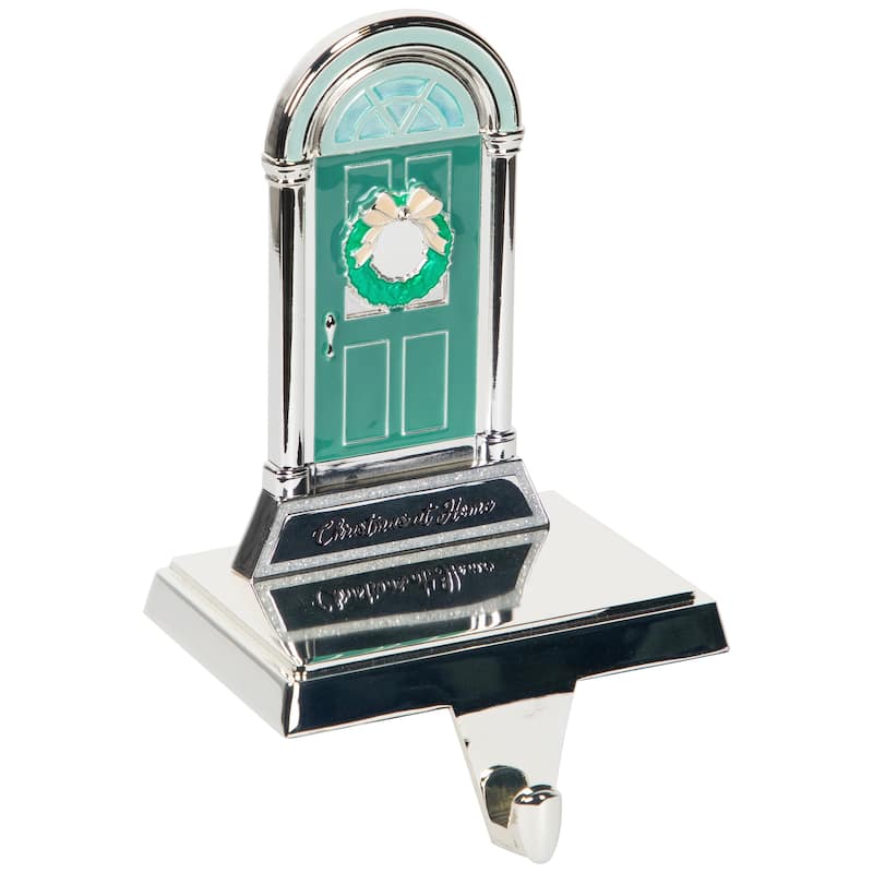 Christmas At Home Front Door Stocking Holder - 5"