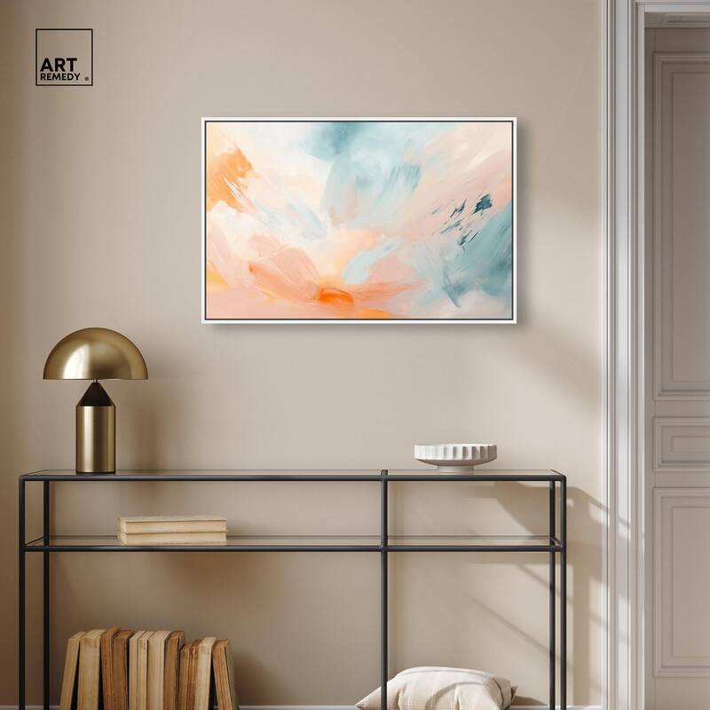 Sunrise Palette I Canvas by Art Remedy