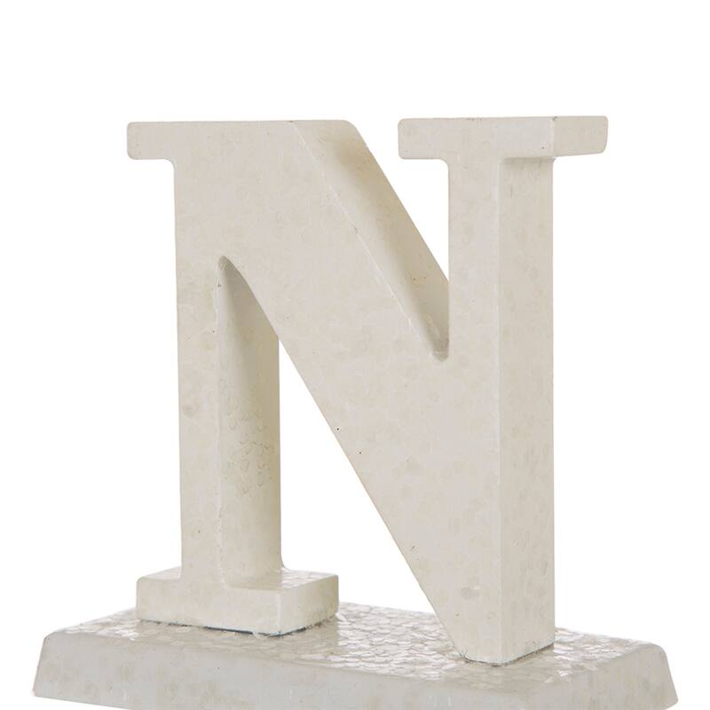Glitzhome 6-7" H Heavy Duty Christmas NOEL Stocking Holders Mantel Ornament