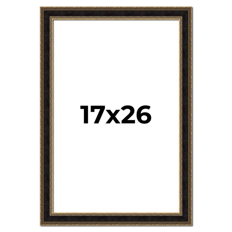 17x26 Frame Gold Antique Vintage Sold Wood Picture Frame | 1.75 Inch